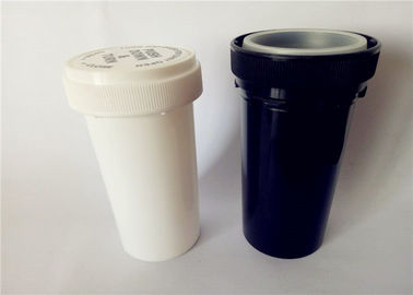 China Frascos plásticos opacos de la prescripción de la categoría alimenticia del color que bloquean la impresión ULTRAVIOLETA del cojín de los rayos proveedor