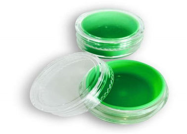 China Envases verdes del concentrado del silicón, envases del concentrado de la cera del poliestireno 5ml proveedor