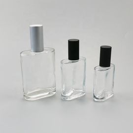 China 30ml - 100ml heló la botella de perfume recargable/la botella de cristal transparente del espray proveedor